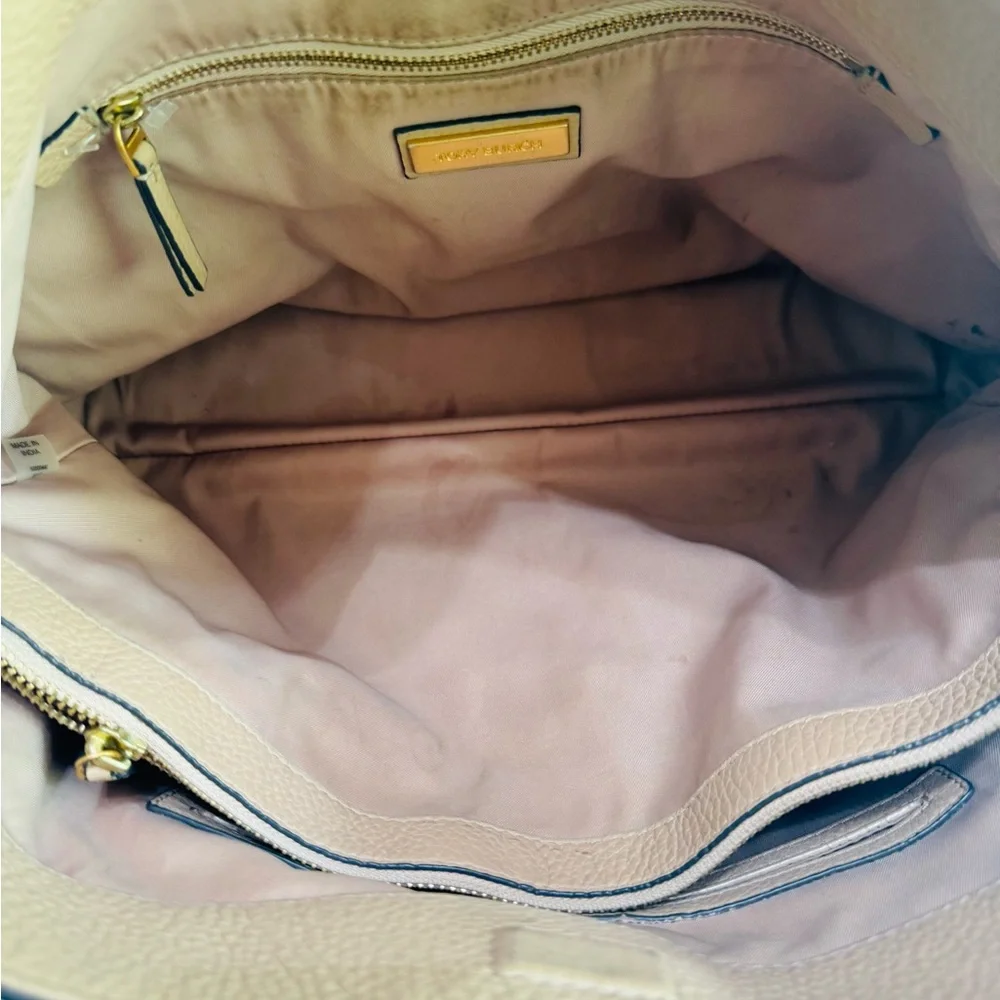 TORY BURCH SHOULDER BAG PEBBLE LEATHER